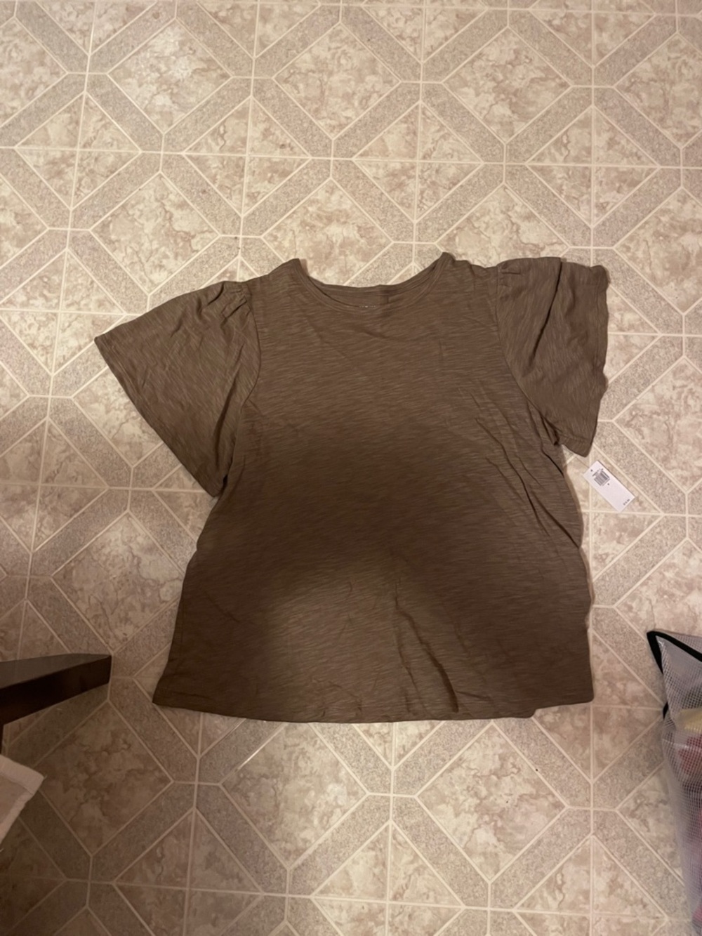Old Navy Olive Short Sleeve Relaxed Tee